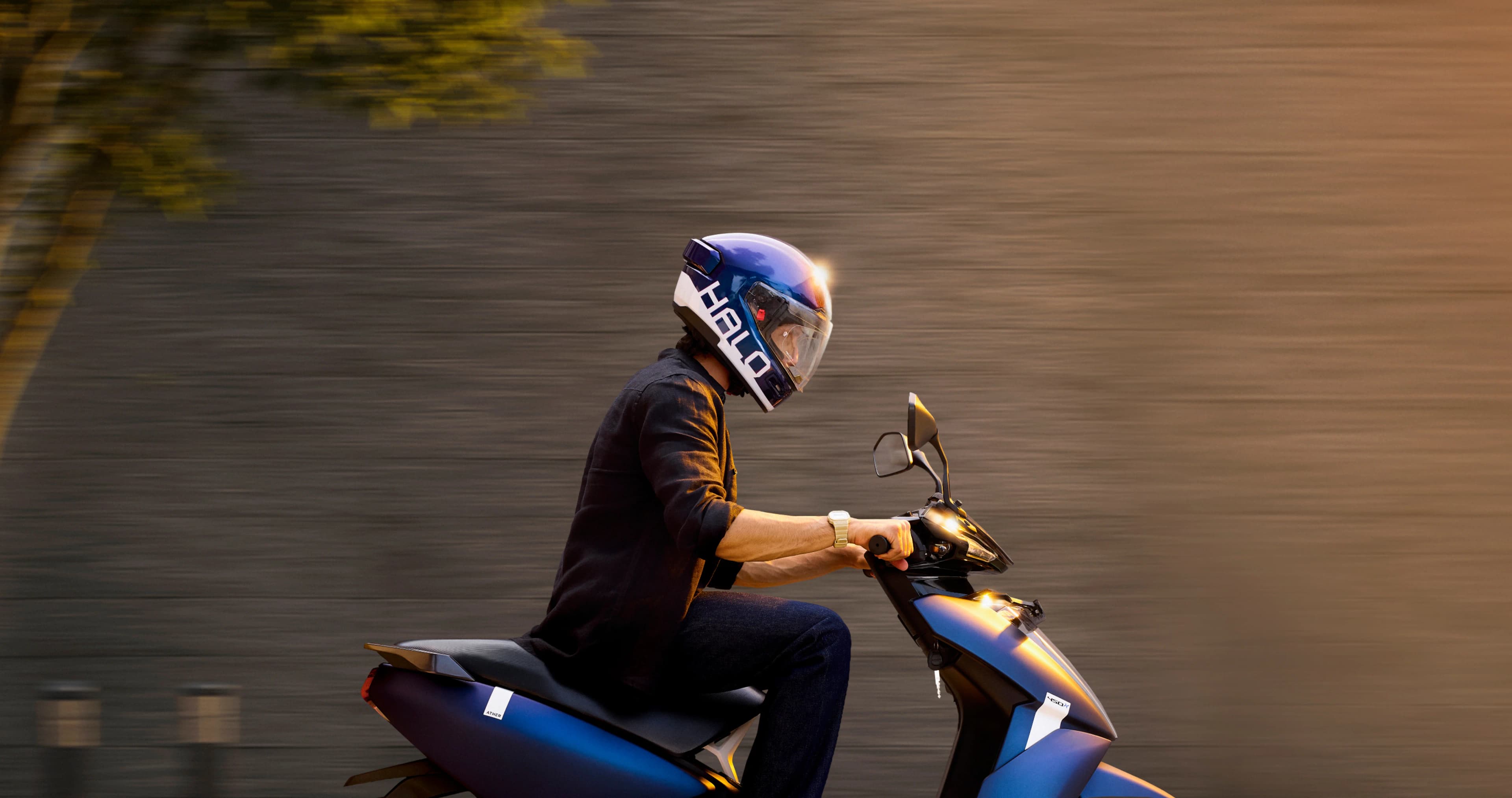Ather Halo smart helmet