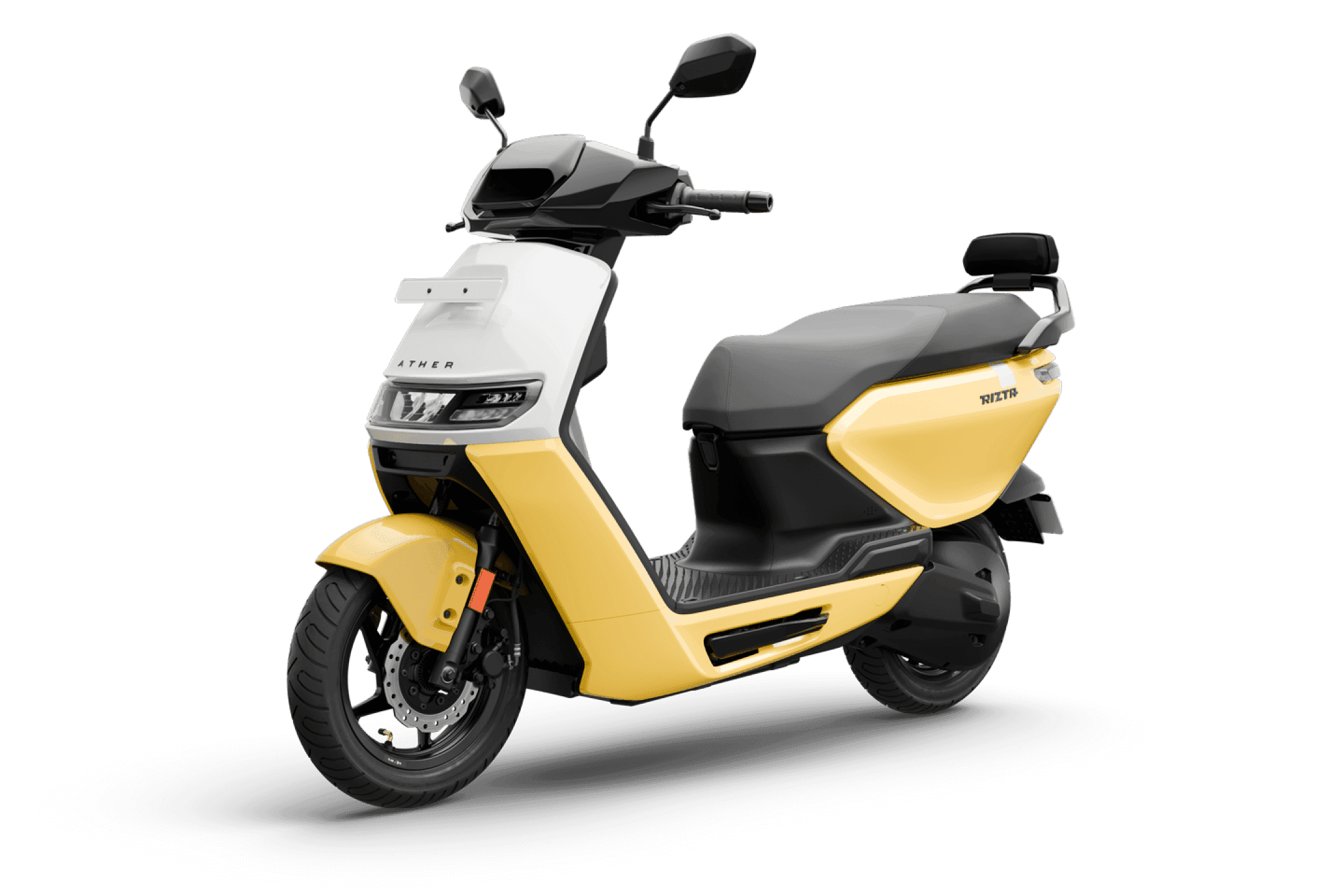 Ather Rizta in Alphonso Yellow Duo